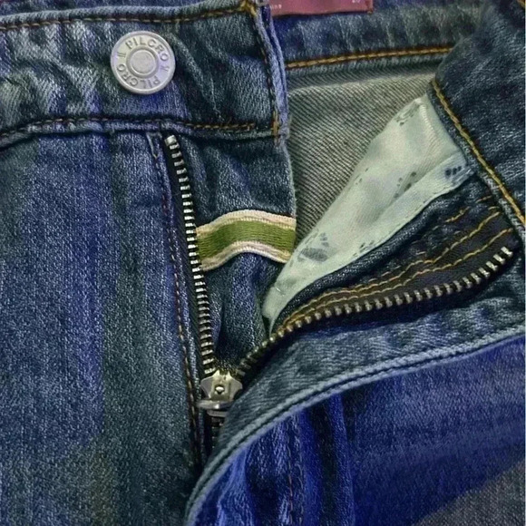 Pilcro Anthropologie Straight Leg Distressed‎ Jeans, Size 26 - Picture 10 of 13